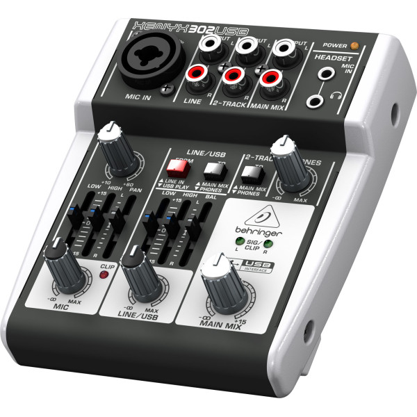 Мікшерний пульт BEHRINGER XENYX 302USB