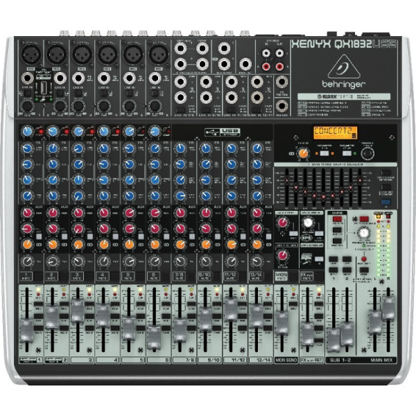 Мікшерний пульт BEHRINGER XENYX QX1832USB