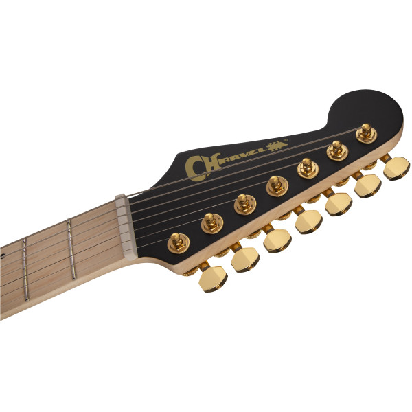 Електрогітара CHARVEL ANGEL VIVALDI SIGNATURE PRO-MOD DK24-7 NOVA SATIN BLACK