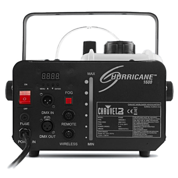 Генератор диму CHAUVET H1600 HURRICANE 1600