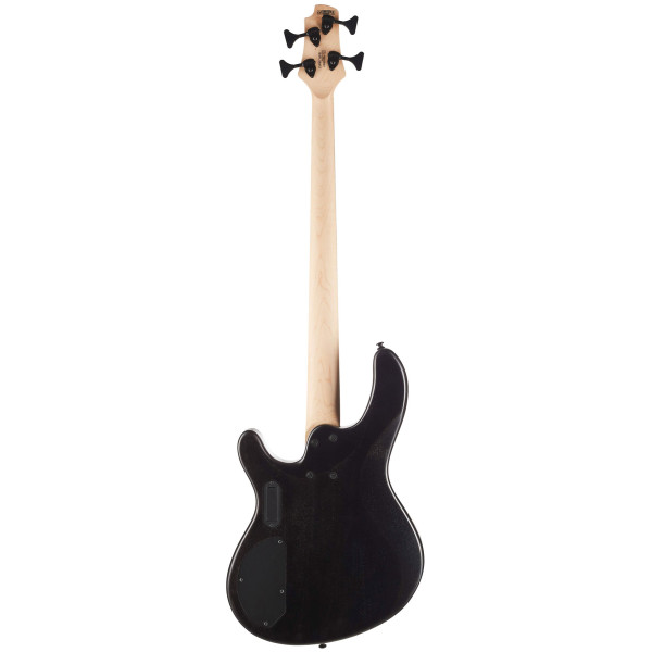 Напівакустична бас-гітара CORT B4FL MHPZ (OPEN PORE TRANS BLACK BURST)