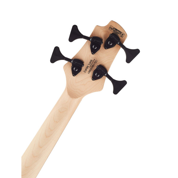 Напівакустична бас-гітара CORT B4FL MHPZ (OPEN PORE TRANS BLACK BURST)