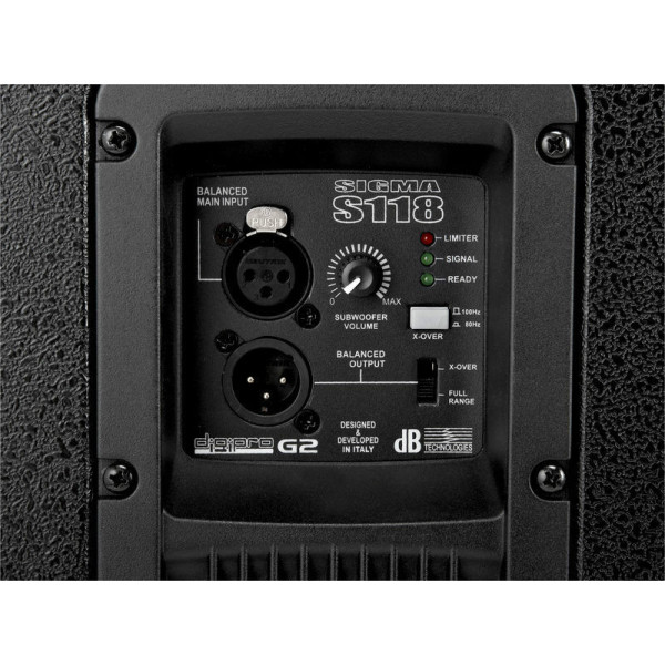 Активний сабвуфер DB TECHNOLOGIES Sigma S118 Sub
