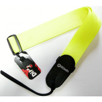 Гітарний ремінь DIMARZIO DD3100N NYLON W/LEATHER ENDS (NEON YELLOW)