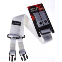 Гітарний ремінь DIMARZIO 2 INCH NYLON CLIPLOCK WHITE