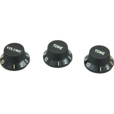 Набір пластикових ручок для потенціометрів DIMARZIO DM2111 BK STRAT KNOB (BLACK)