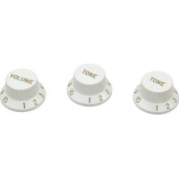 Набір пластикових ручок для потенціометрів DIMARZIO DM2111 W STRAT KNOB (WHITE)