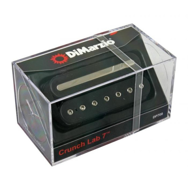 Звукознімач для гітари DIMARZIO DP708BK CRUNCH LAB 7 (BLACK)