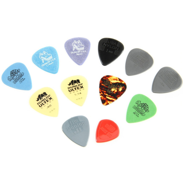 Набір медіаторів DUNLOP PVP102 GUITAR PICK MD/HV VARIETY PACK