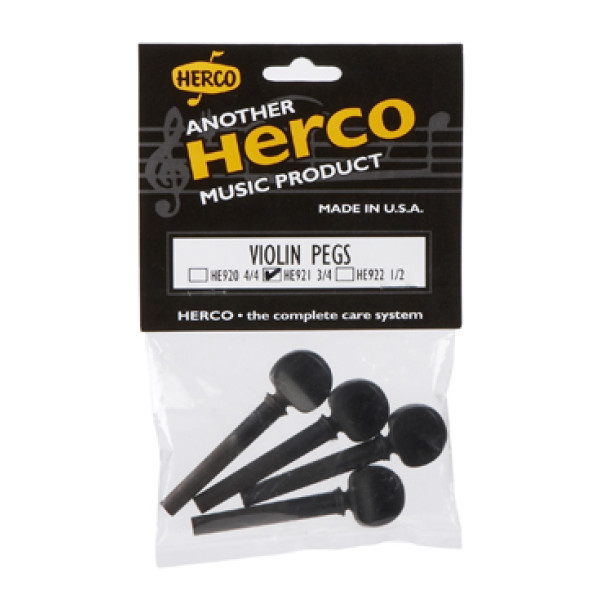 Набір кілків для скрипки DUNLOP HE921 VIOLIN PEG 3/4