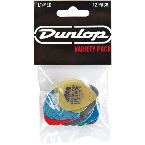 Набір медіаторів DUNLOP PVP101 GUITAR PICK LT/MD VARIETY PACK