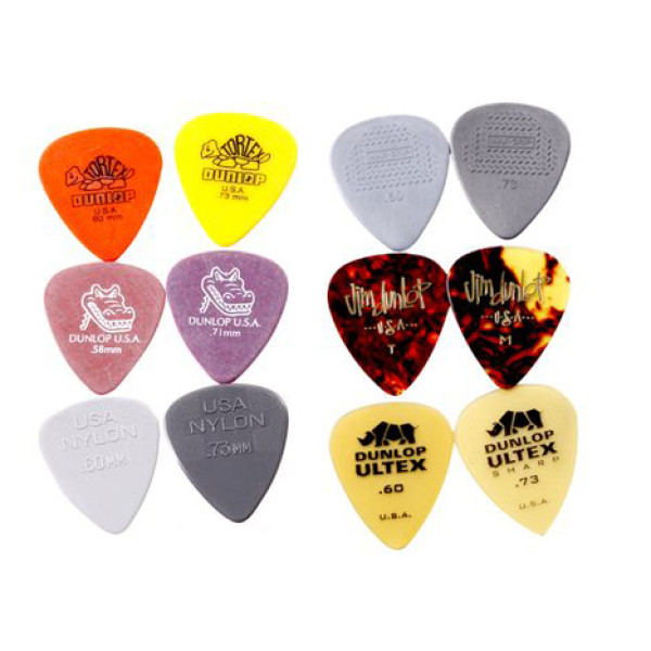 Набір медіаторів DUNLOP PVP101 GUITAR PICK LT/MD VARIETY PACK