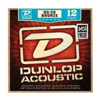 Комплект струн для акустичної гітари DUNLOP DAB1254 80/20 BRONZE LIGHT (12-54)