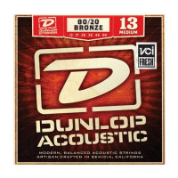 Комплект струн для акустичної гітари DUNLOP DAB1356 80/20 BRONZE MEDIUM (13-56)