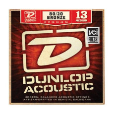 Комплект струн для акустичної гітари DUNLOP DAB1356 80/20 BRONZE MEDIUM (13-56)
