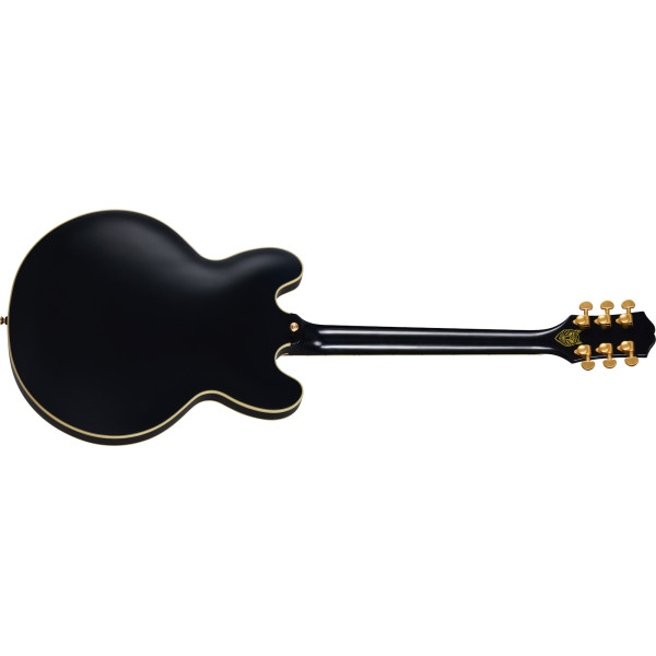 Напівакустична електрогітара EPIPHONE Emily Wolfe Sheraton Stealth Black Aged Gloss