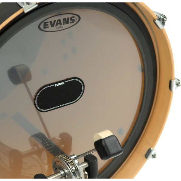 Кікпед EVANS EQPB2 EQ PATCH BLACK DOUBLE