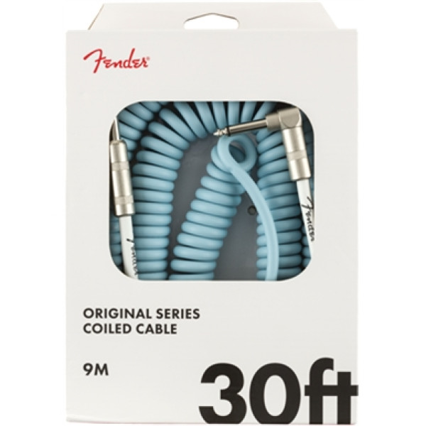 Інструментальний кабель FENDER CABLE ORIGINAL SERIES 30' COILED DB