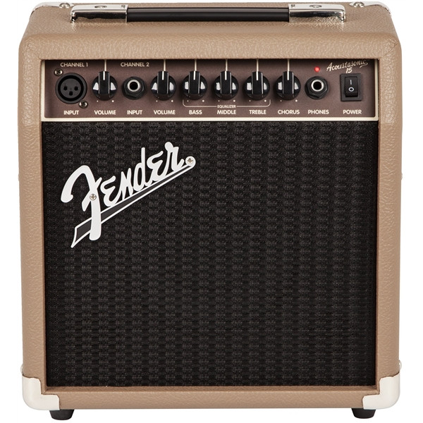 Комбопідсилювач для акустичної гітари FENDER ACOUSTASONIC 15