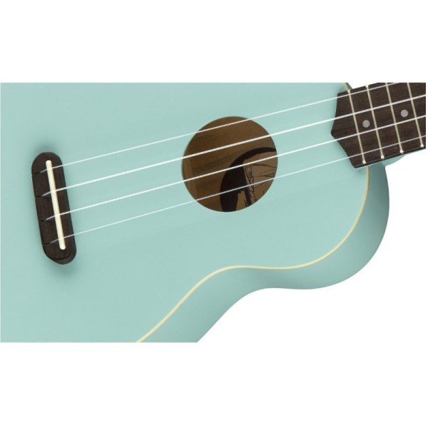 Укулеле сопрано FENDER UKULELE VENICE SOPRANO DAPHNE BLUE