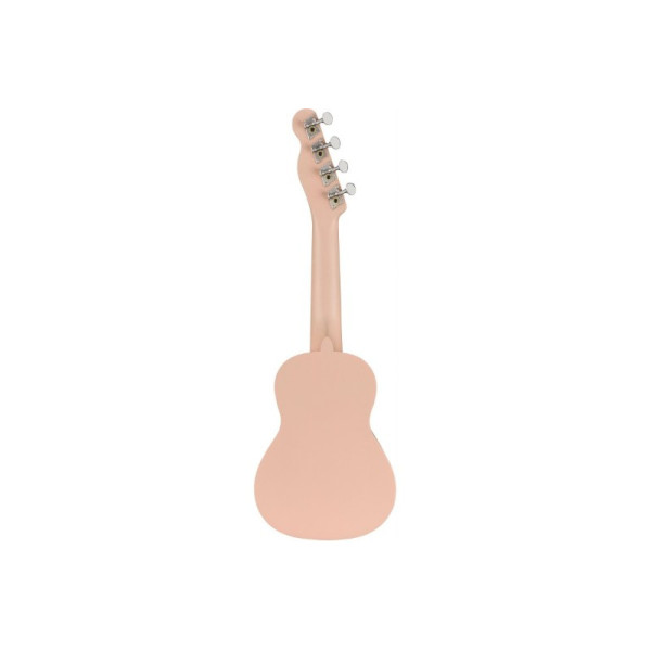 Укулеле сопрано FENDER UKULELE VENICE SOPRANO SHELL PINK
