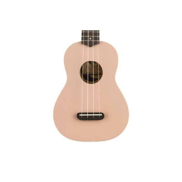 Укулеле сопрано FENDER UKULELE VENICE SOPRANO SHELL PINK