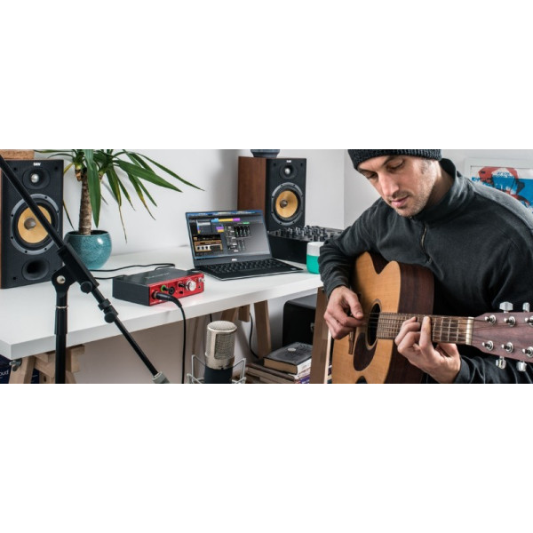 Аудіоінтерфейс FOCUSRITE Clarett+ 2Pre