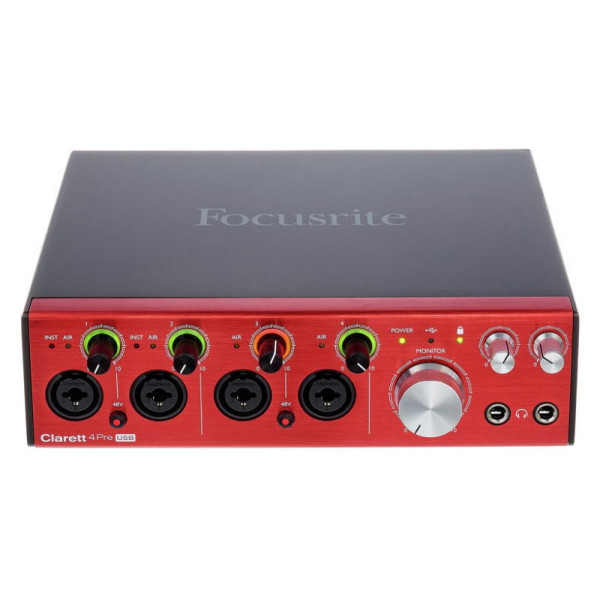 Аудіоінтерфейс FOCUSRITE Clarett+ 4Pre