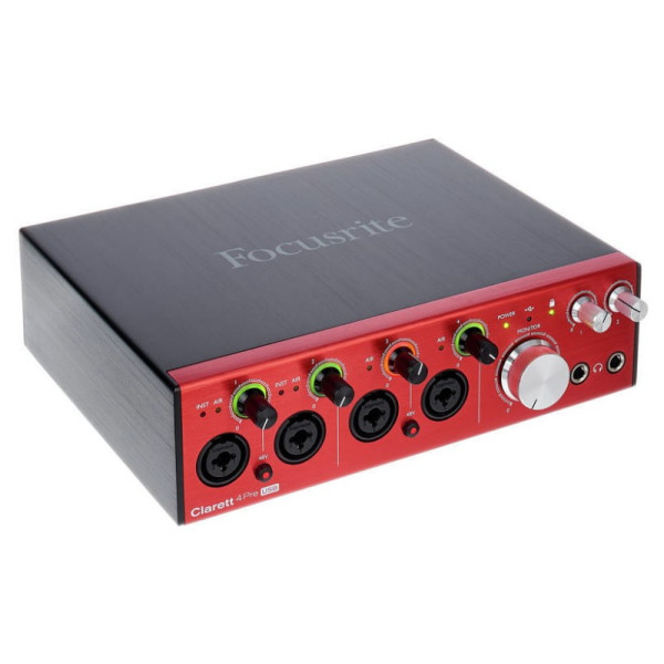 Аудіоінтерфейс FOCUSRITE Clarett+ 4Pre