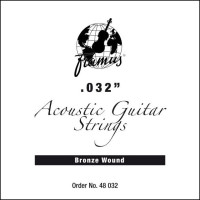Струна №4 ре для акустичної гітари FRAMUS 48032 BRONZE 032