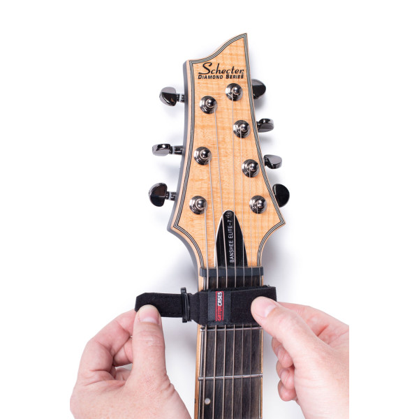 Демпфер для струн GATOR GTR-FRETMUTELG-1BK - Guitar Fret Mute Black - Size Lg