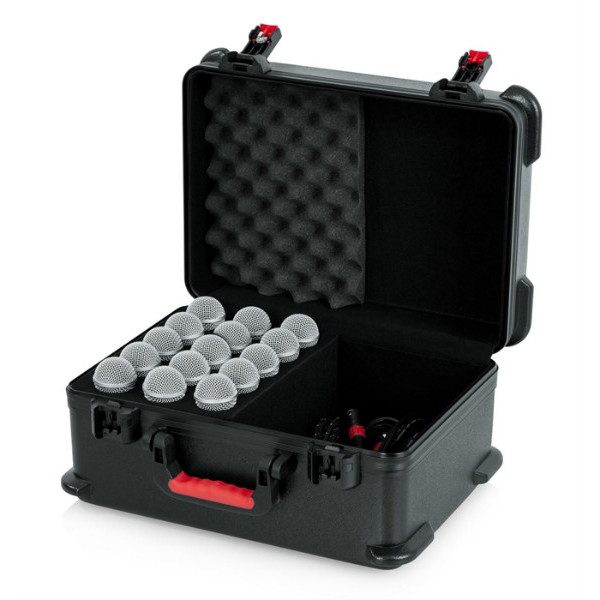 Кейс для мікрофонів GATOR GTSA-MIC15 - Case w/ Drops for 15 Mics