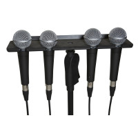 Тримач для 4 мікрофонів GATOR FRAMEWORKS GFW-MIC-4TRAY MULTI MIC HOLDER FOUR (4) MICS