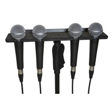 Тримач для 4 мікрофонів GATOR FRAMEWORKS GFW-MIC-4TRAY MULTI MIC HOLDER FOUR (4) MICS