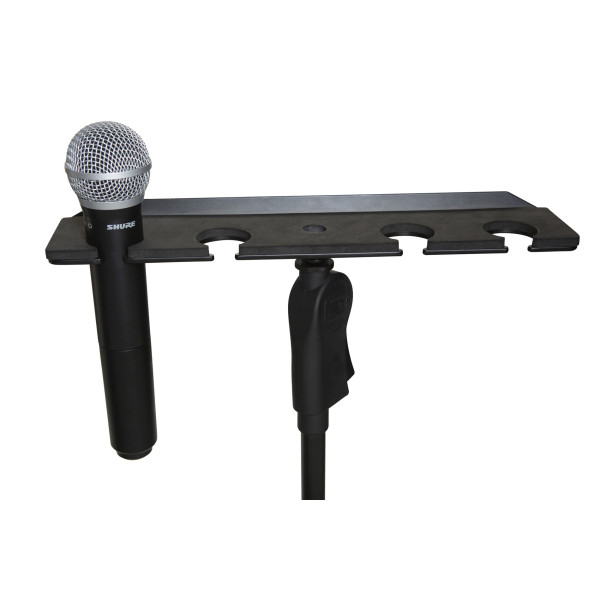 Тримач для 4 мікрофонів GATOR FRAMEWORKS GFW-MIC-4TRAY MULTI MIC HOLDER FOUR (4) MICS