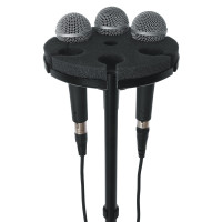 Тримач для 6 мікрофонів GATOR FRAMEWORKS GFW-MIC-6TRAY Multi Microphone Tray Holds 6 Microphones