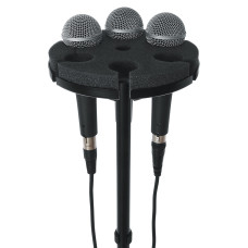 Тримач для 6 мікрофонів GATOR FRAMEWORKS GFW-MIC-6TRAY Multi Microphone Tray Holds 6 Microphones