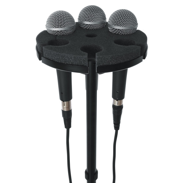 Тримач для 6 мікрофонів GATOR FRAMEWORKS GFW-MIC-6TRAY Multi Microphone Tray Holds 6 Microphones