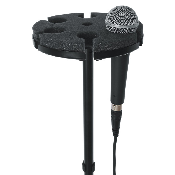 Тримач для 6 мікрофонів GATOR FRAMEWORKS GFW-MIC-6TRAY Multi Microphone Tray Holds 6 Microphones