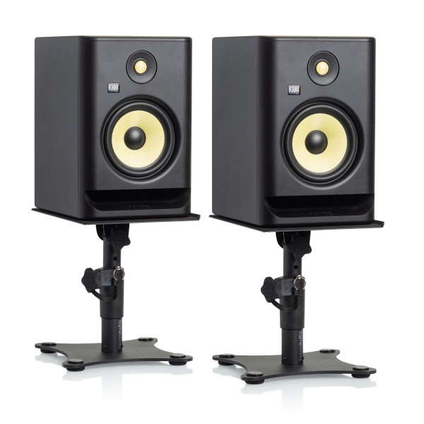 Пара настільних стійок для студійних моніторів GATOR FRAMEWORKS GFWSPKSTMNDSK Desktop Studio Monitor Stand