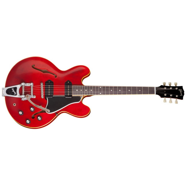 Напівакустична електрогітара GIBSON ES-335 Satin Cherry