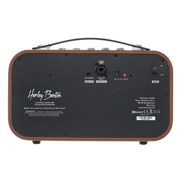 Комбопідсилювач для акустичної гітари HARLEY BENTON TableAmp V2 BlueTooth
