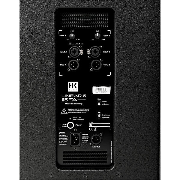 Активна акустична система HK AUDIO Linear 5 MKII 115 FA