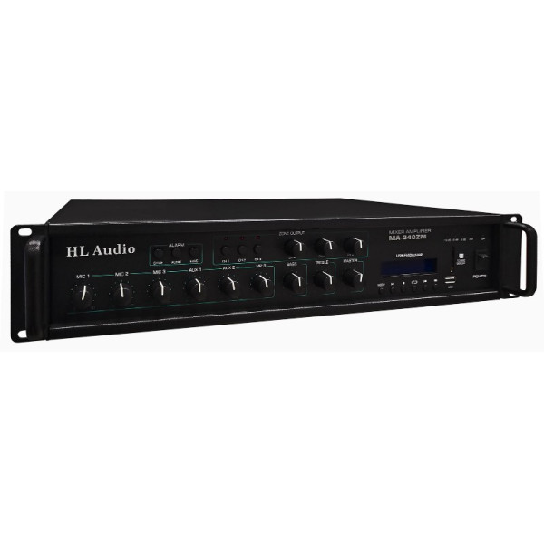 Трансляційний підсилювач HL AUDIO MA240ZM Public Address Amplifier
