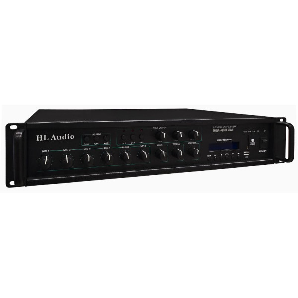 Трансляційний підсилювач HL AUDIO MA480ZM Public Address Amplifier