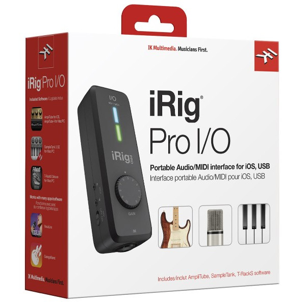 Аудіоінтерфейс IK MULTIMEDIA iRIG PRO I/O