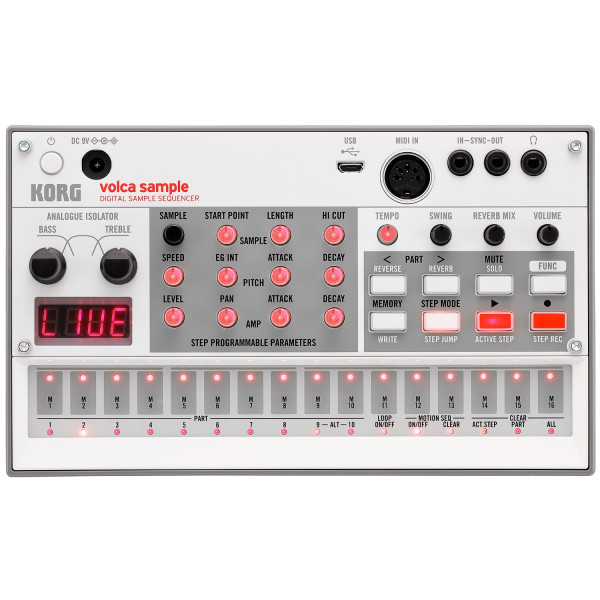 Грувбокс-семплер KORG Volca sample 2