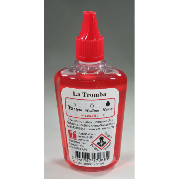 Мастило для помпових інструментів LA TROMBA Valve Oil T2 Heavy