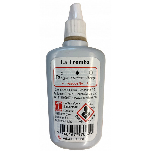 Мастило для помпових інструментів LA TROMBA Valve Oil T2 Medium