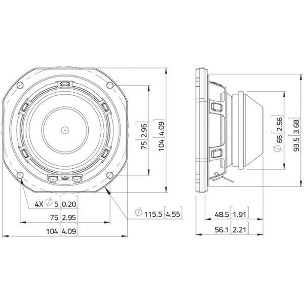Гучномовець LAVOCE WSN041.00